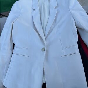 Express Classic White Women's Blazer